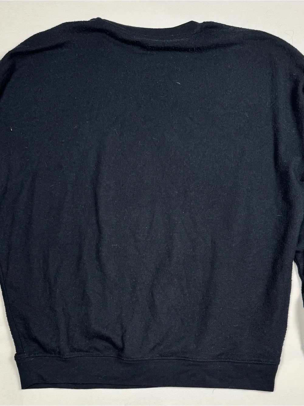 Alo Yoga Crewneck Long Sleeve Lightweight Sweater Black Women’s XL
